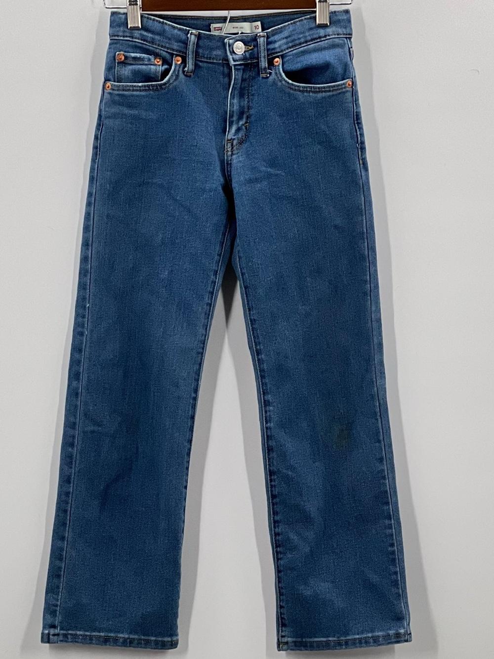 J054 Levi’s Classic kids Blue Straight-Leg Jeans